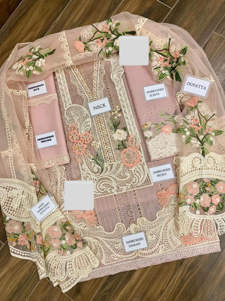 Crimson Lawn Suit-Aarasta