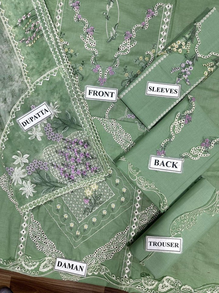 Crimson Lawn Suit-Aarasta