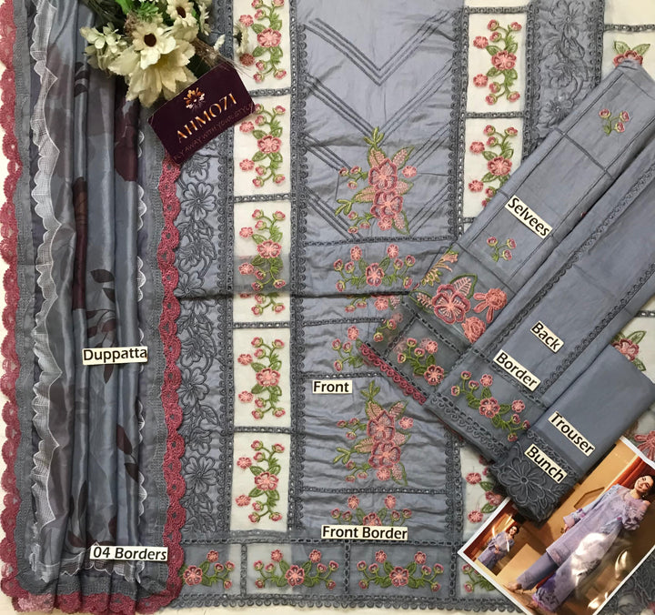 Saira Rizwan Lawn Suit-Aarasta