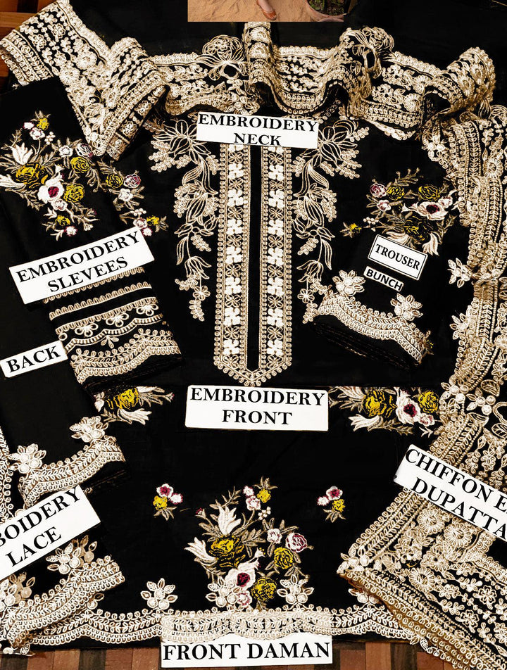 Crimson Lawn Suit-Aarasta