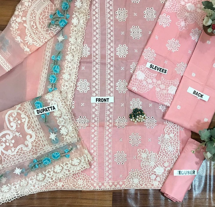 Crimson Lawn Suit-Aarasta