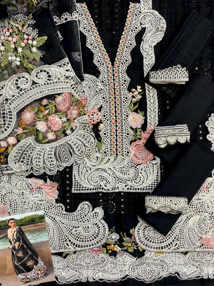 Crimson Lawn Suit-Aarasta