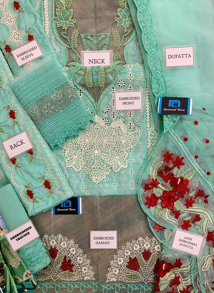 Crimson Lawn Suit-Aarasta