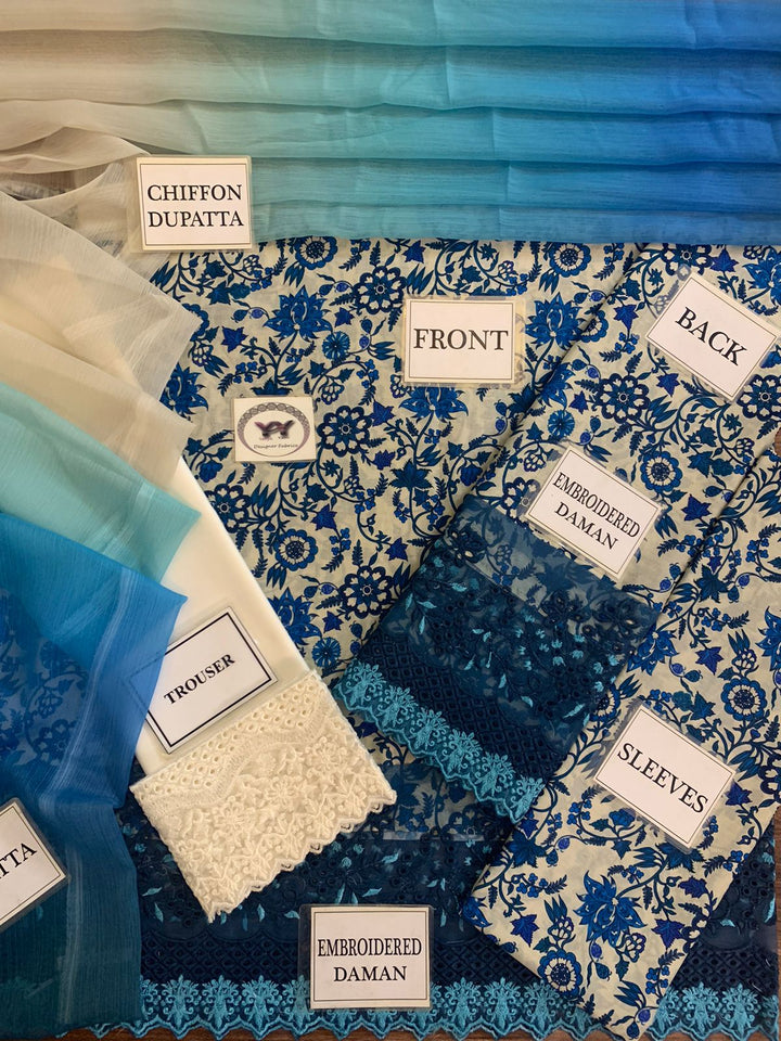 Crimson Lawn Suit-Aarasta