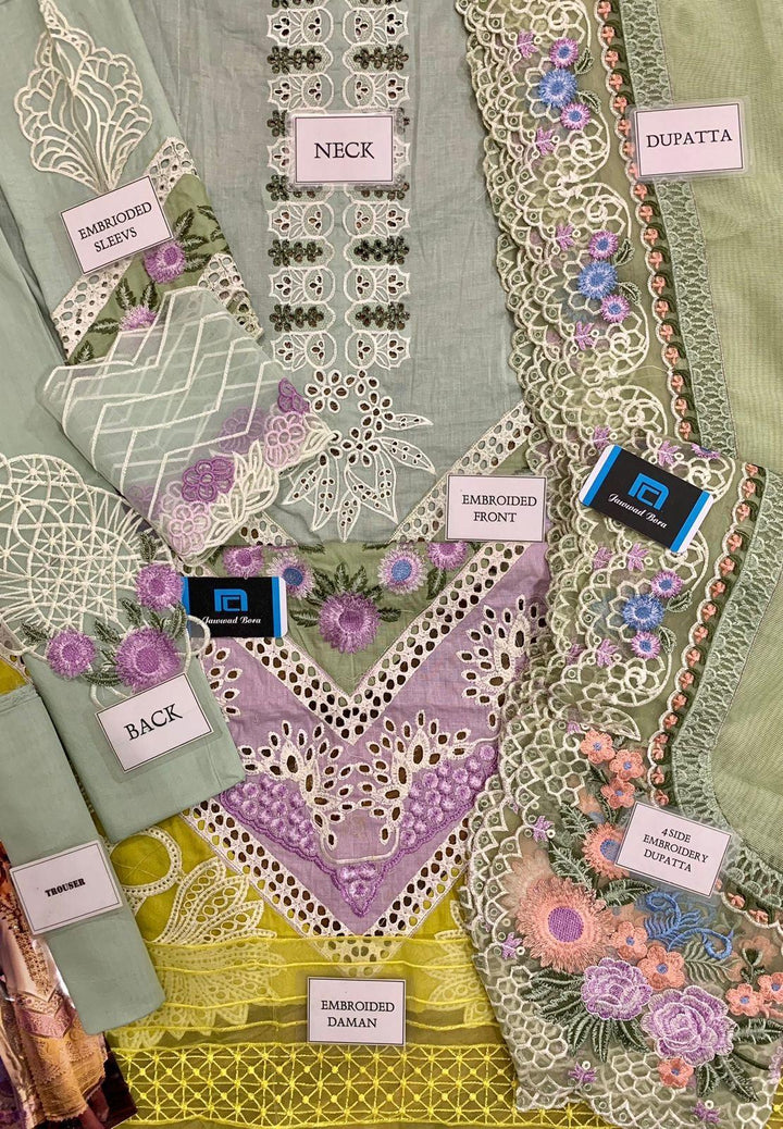 Crimson Lawn Suit-Aarasta