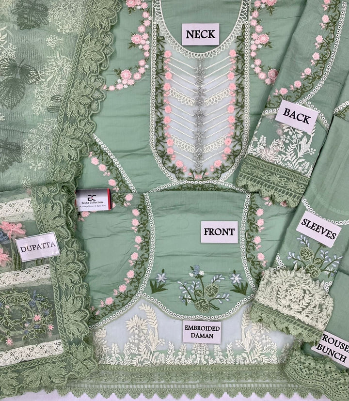 Crimson Lawn Suit-Aarasta