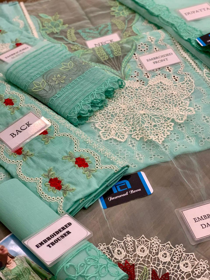 Crimson Lawn Suit-Aarasta