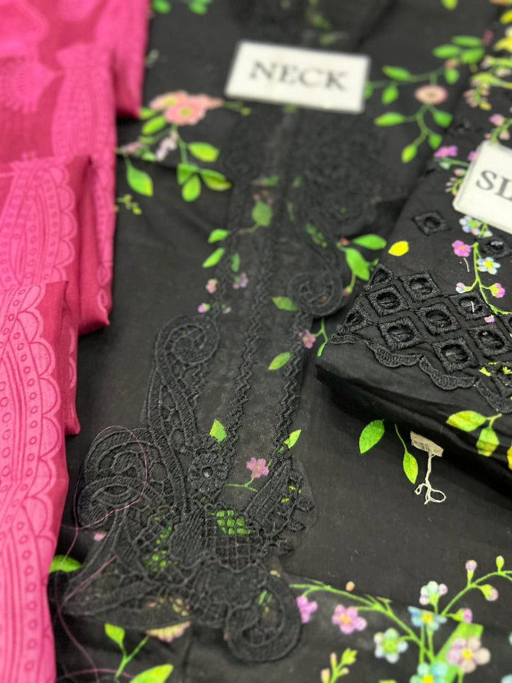 Crimson Lawn Suit-Aarasta