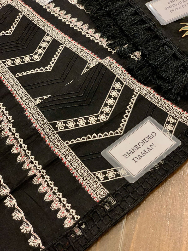 Crimson Lawn Suit-Aarasta