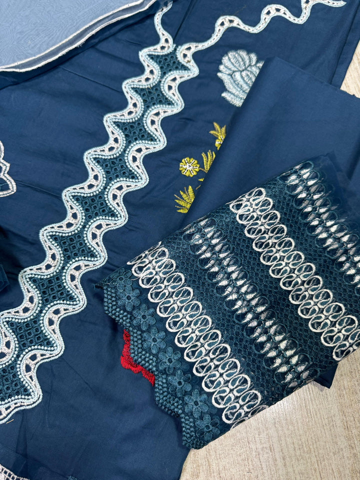 Crimson Lawn Suit-Aarasta