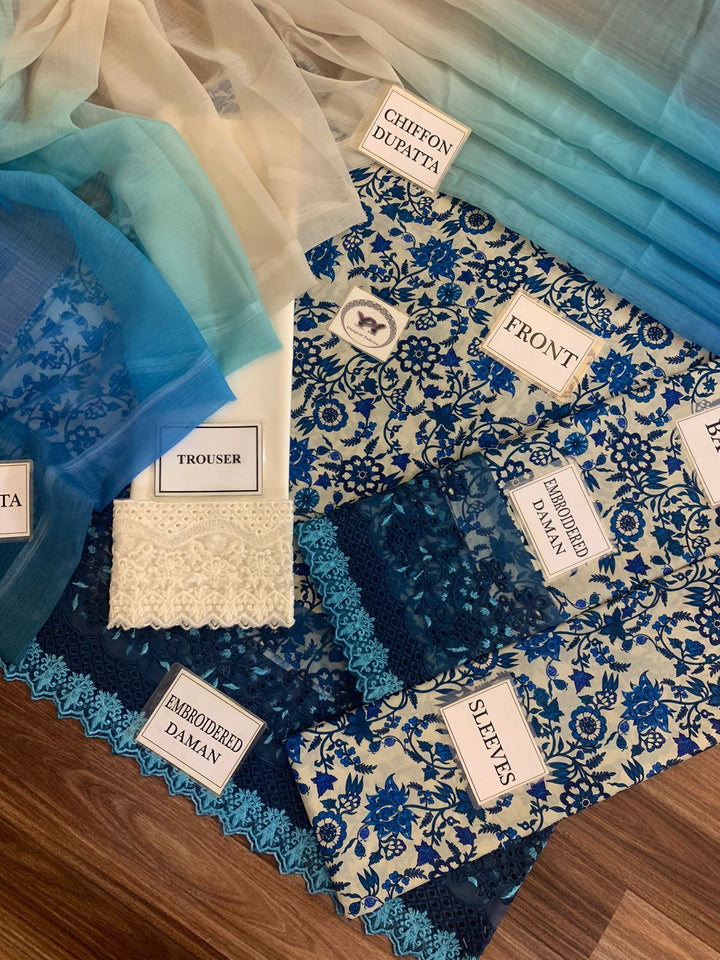 Crimson Lawn Suit-Aarasta