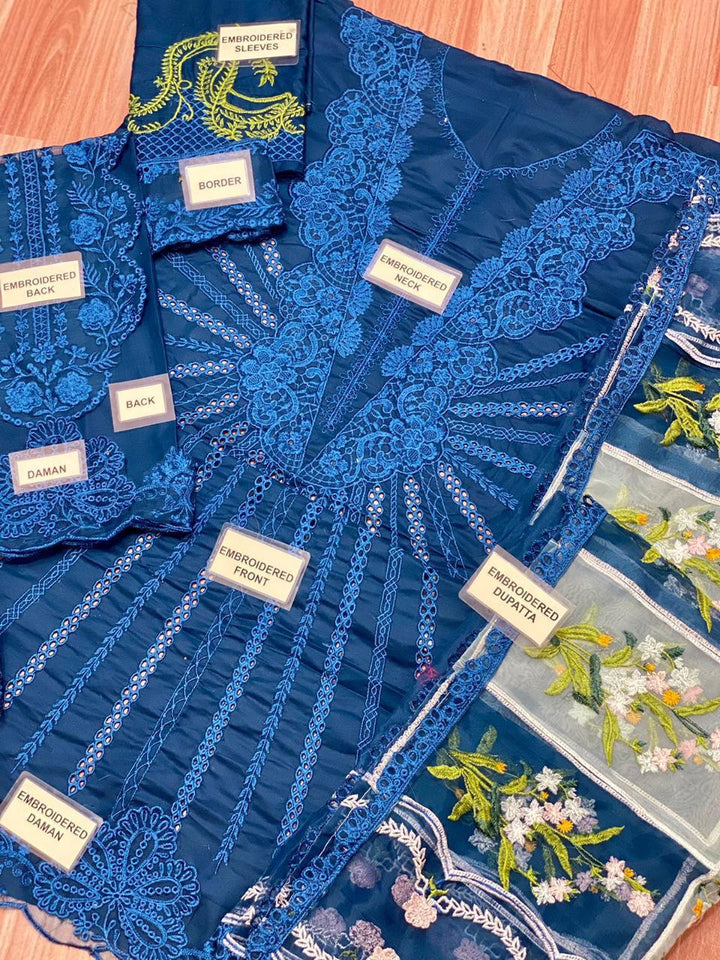 Crimson Lawn Suit-Aarasta