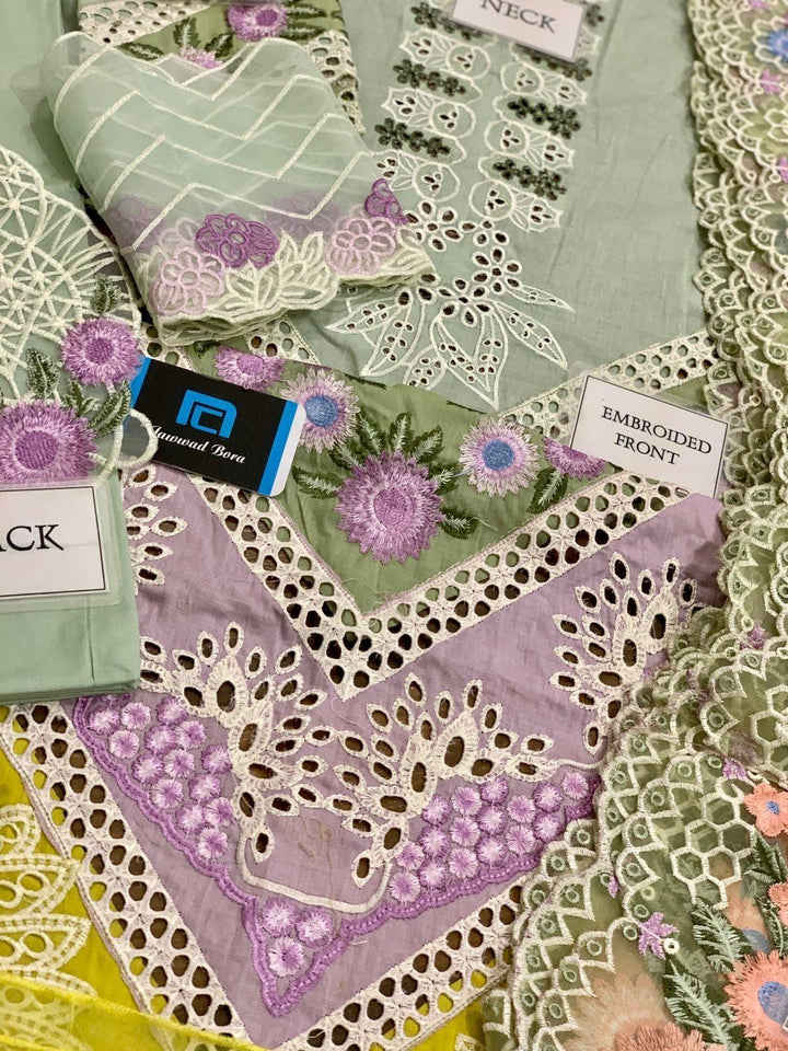 Crimson Lawn Suit-Aarasta