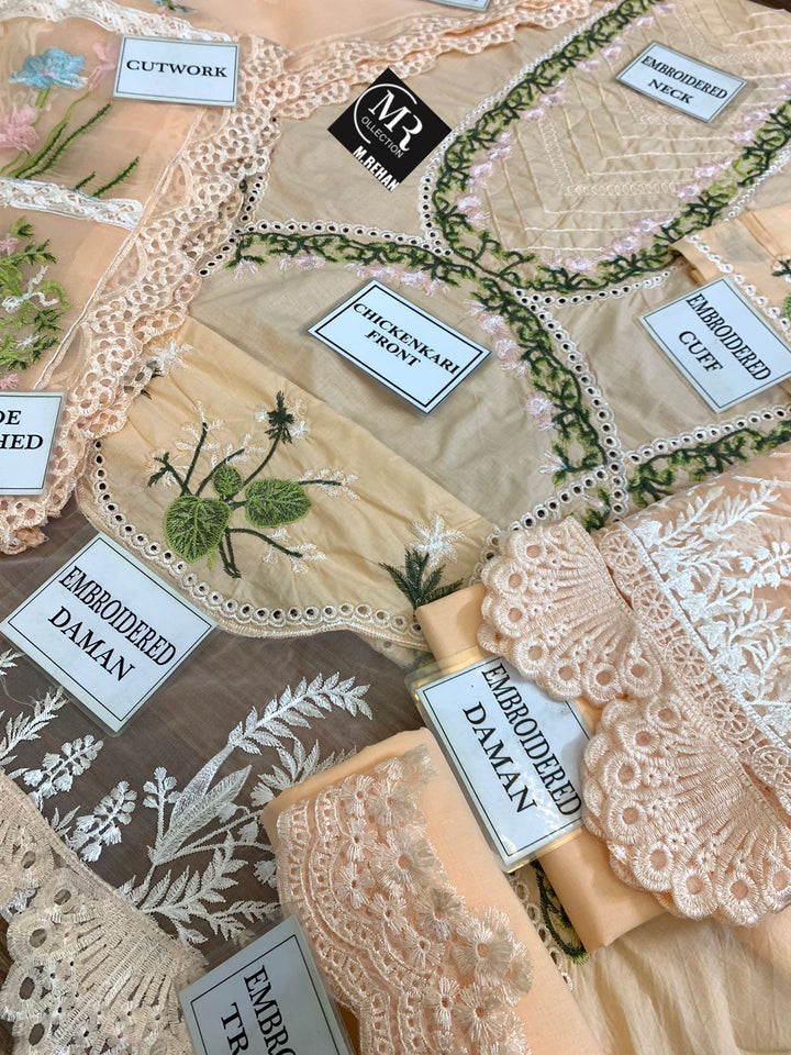 Crimson Lawn Suit-Aarasta