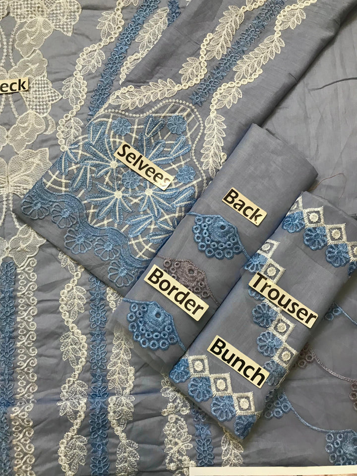 Crimson Lawn Suit-Aarasta