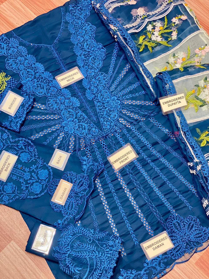 Crimson Lawn Suit-Aarasta