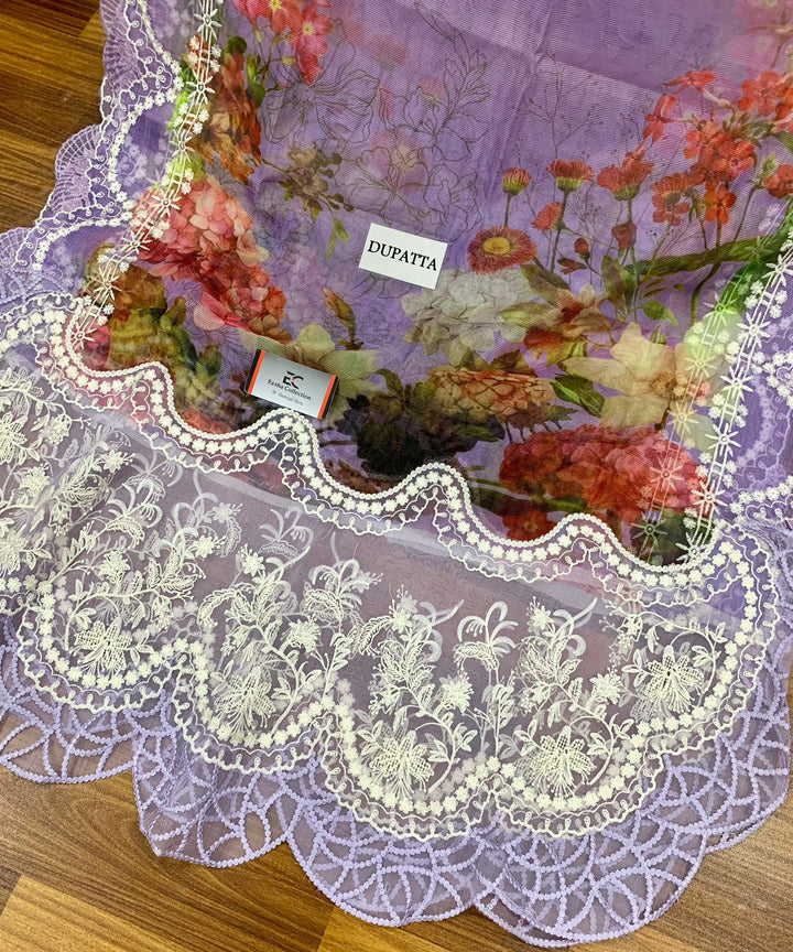 Crimson Lawn Suit-Aarasta