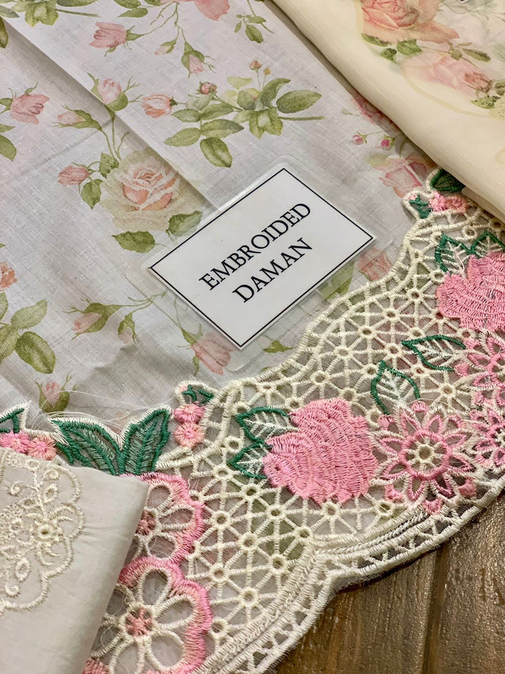 Crimson Lawn Suit-Aarasta