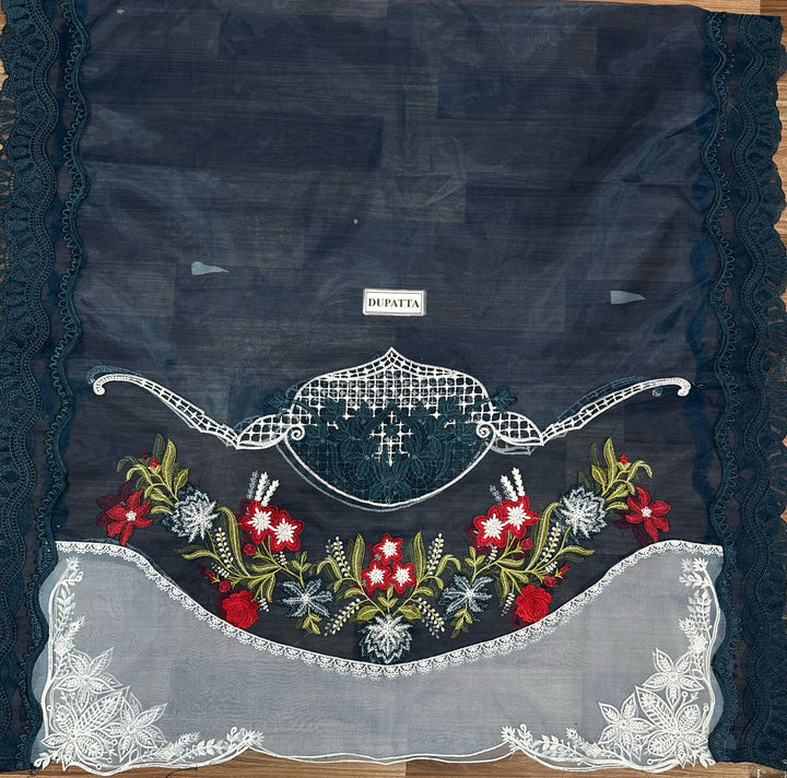 Crimson Lawn Suit-Aarasta