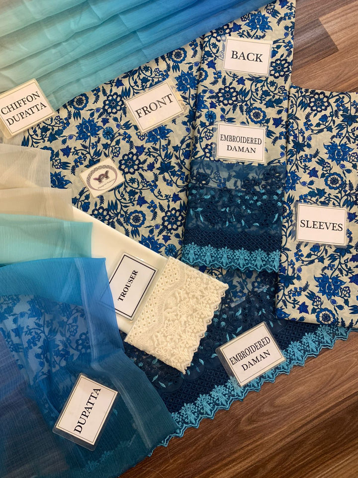 Crimson Lawn Suit-Aarasta