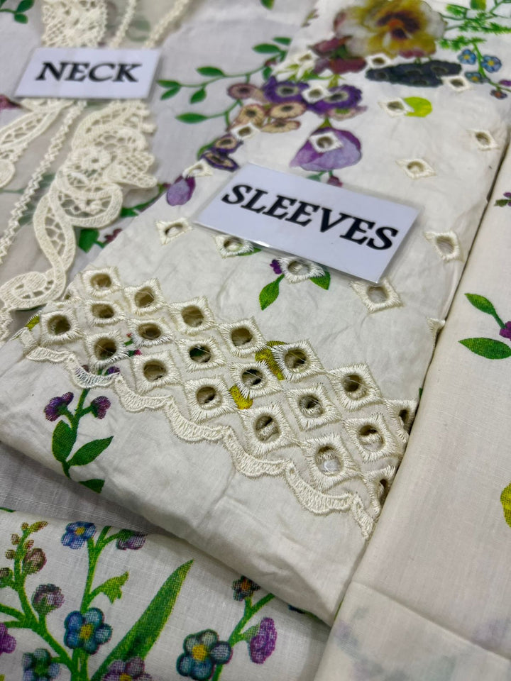 Crimson Lawn Suit-Aarasta