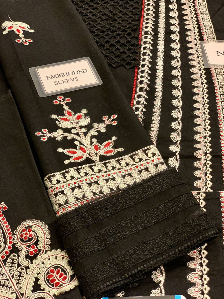 Crimson Lawn Suit-Aarasta