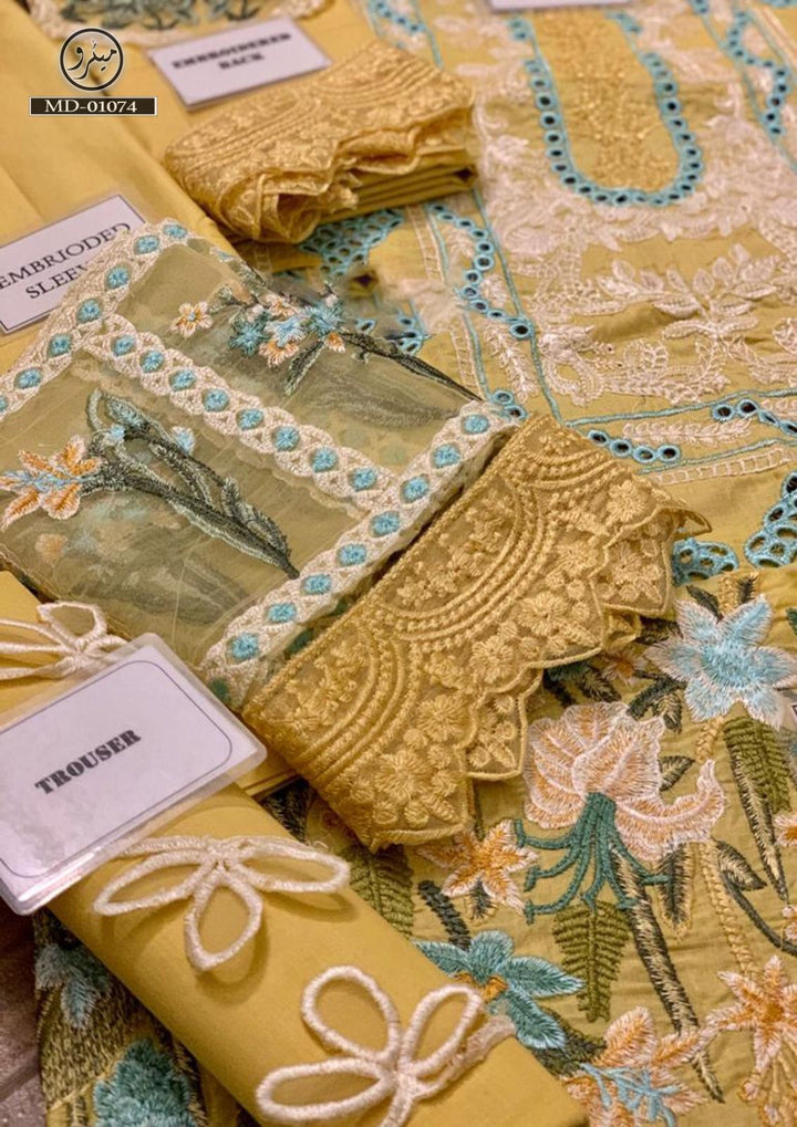 Crimson Lawn Suit-Aarasta