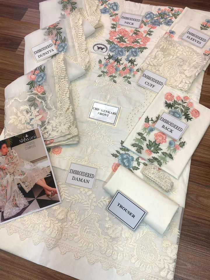 Crimson Lawn Suit-Aarasta