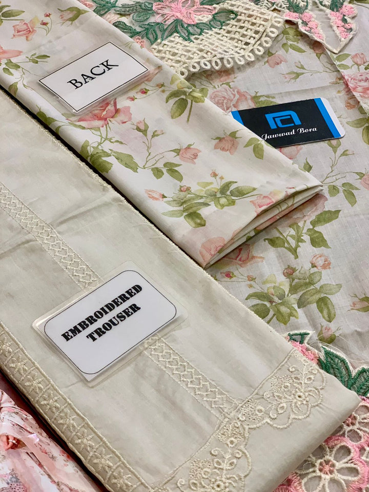 Crimson Lawn Suit-Aarasta