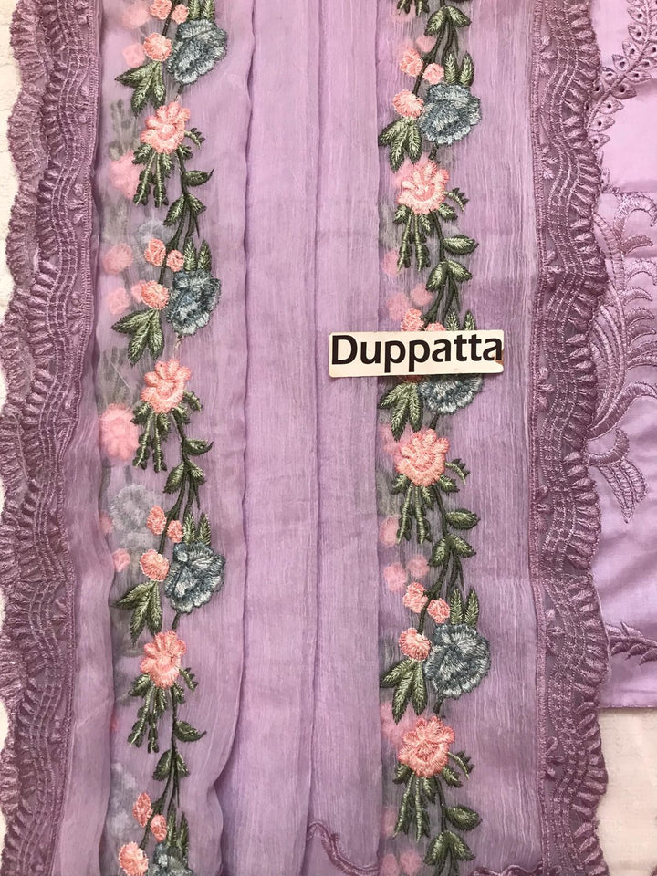 Crimson Lawn Suit-Aarasta