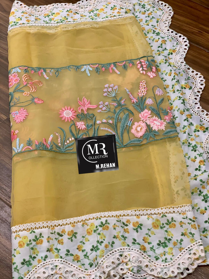 Crimson Lawn Suit-Aarasta