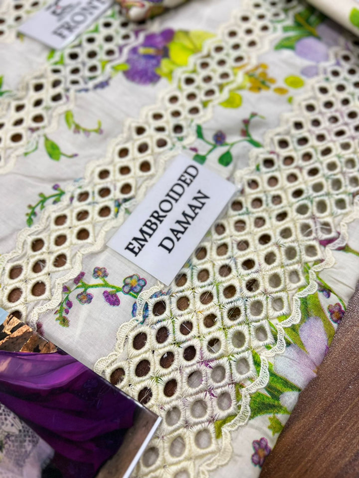 Crimson Lawn Suit-Aarasta