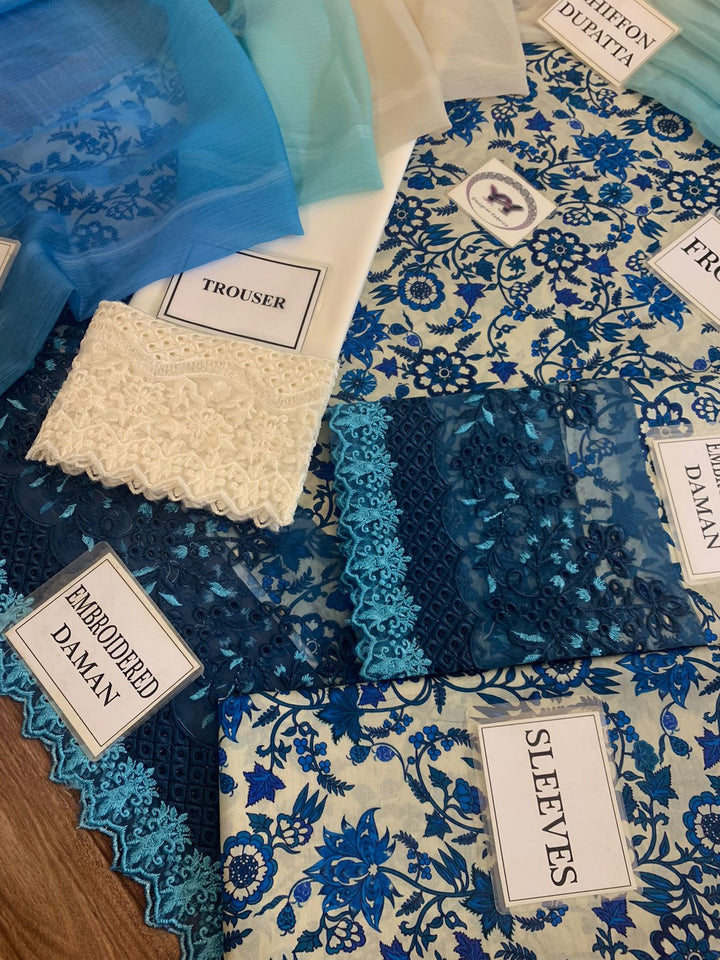 Crimson Lawn Suit-Aarasta