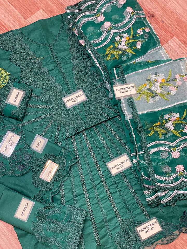 Crimson Lawn Suit-Aarasta