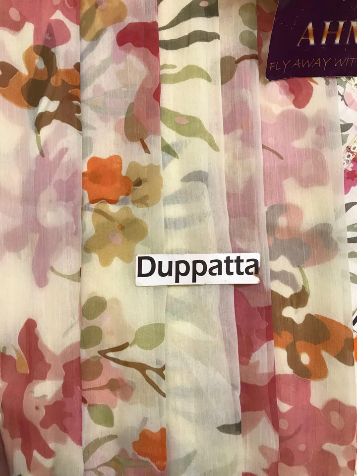 Crimson Lawn Suit-Aarasta