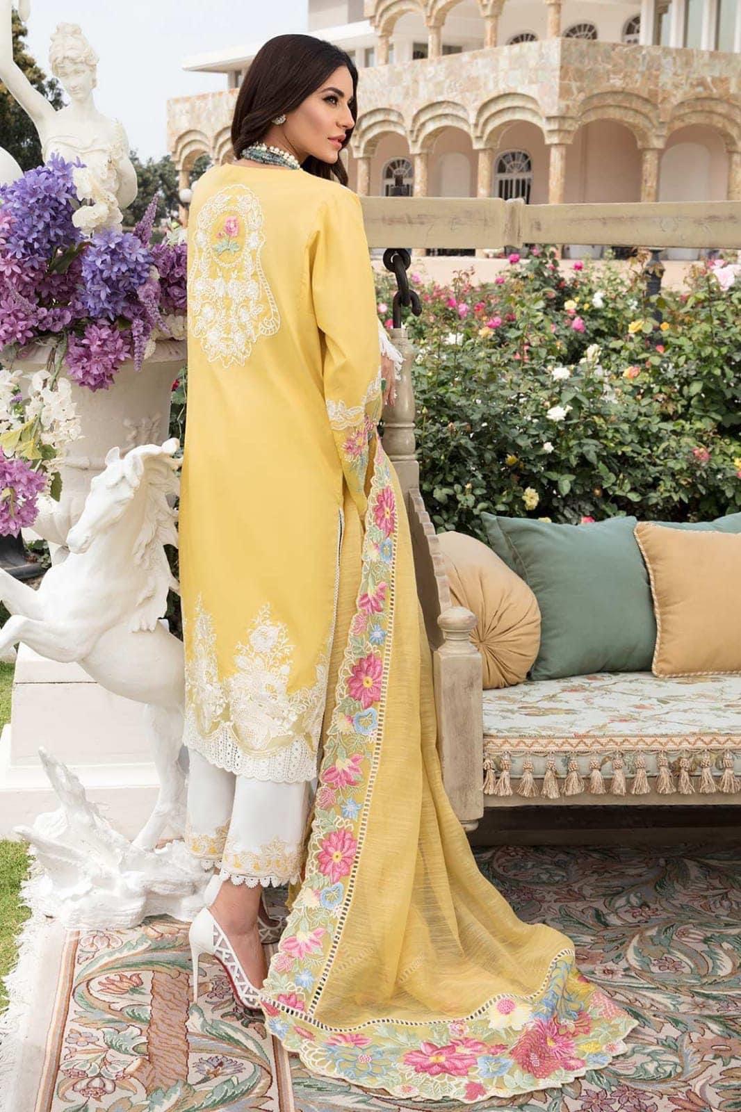 Crimson Lawn Suit-Aarasta