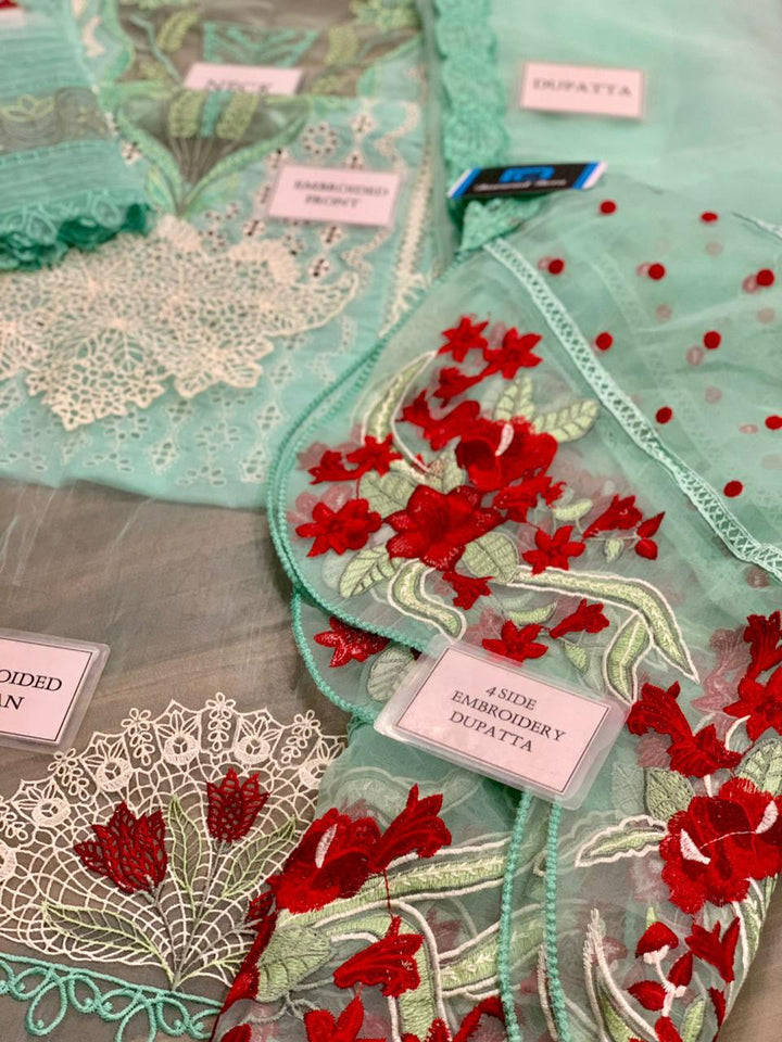 Crimson Lawn Suit-Aarasta