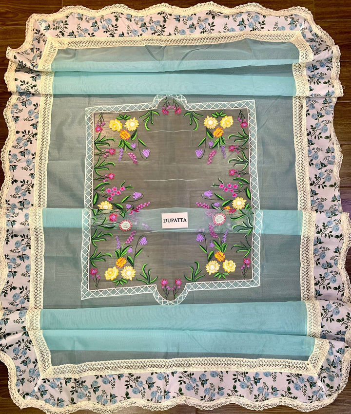 Crimson Lawn Suit-Aarasta