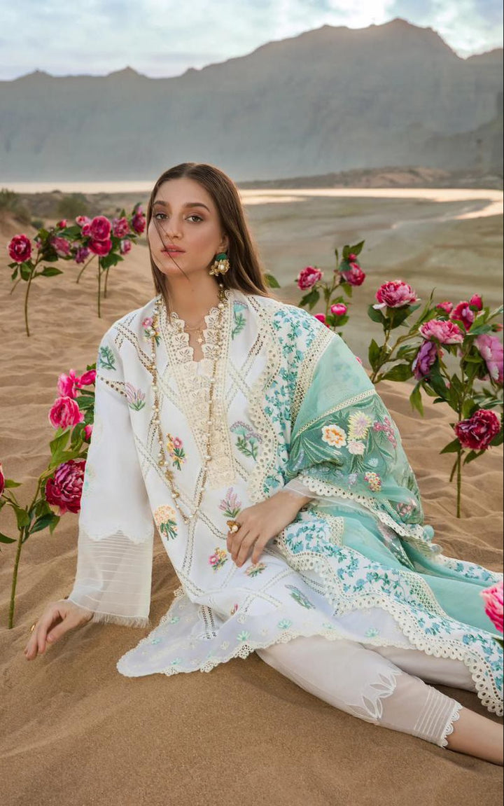 Crimson Lawn Suit-Aarasta