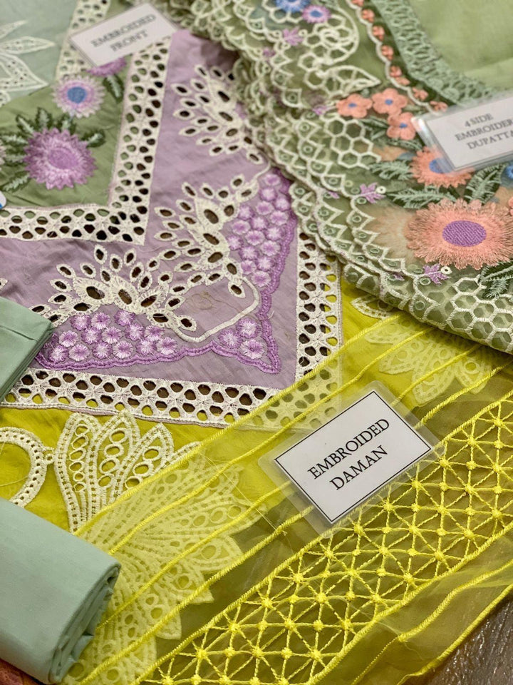 Crimson Lawn Suit-Aarasta