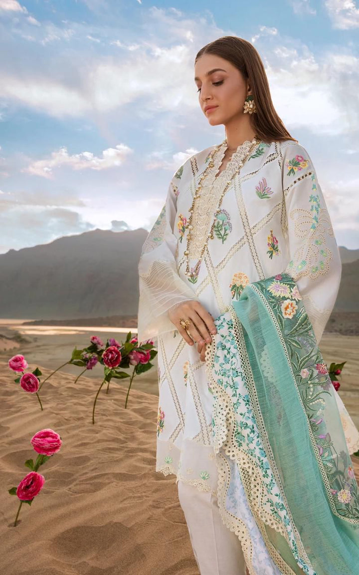 Crimson Lawn Suit-Aarasta