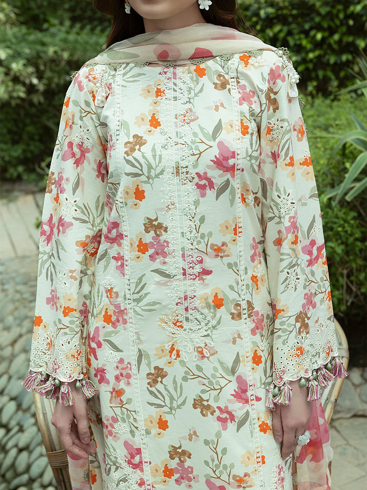 Crimson Lawn Suit-Aarasta