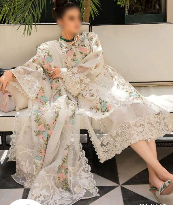 Crimson Lawn Suit-Lawn-White-Organza-Aarasta