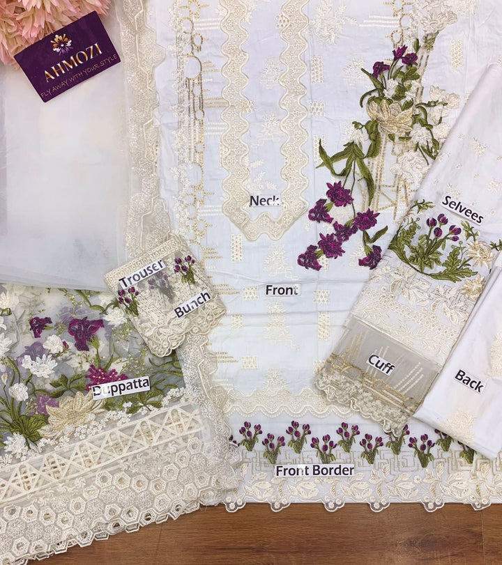 Elaf Lawn Suit-Aarasta