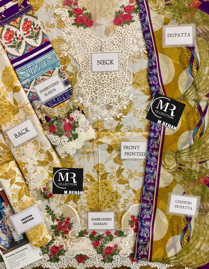 Elaf Lawn Suit-Aarasta