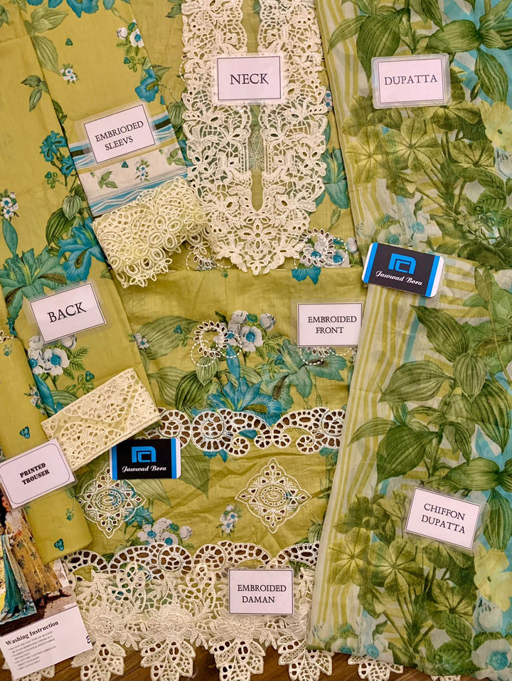 Elaf Lawn Suit-Aarasta