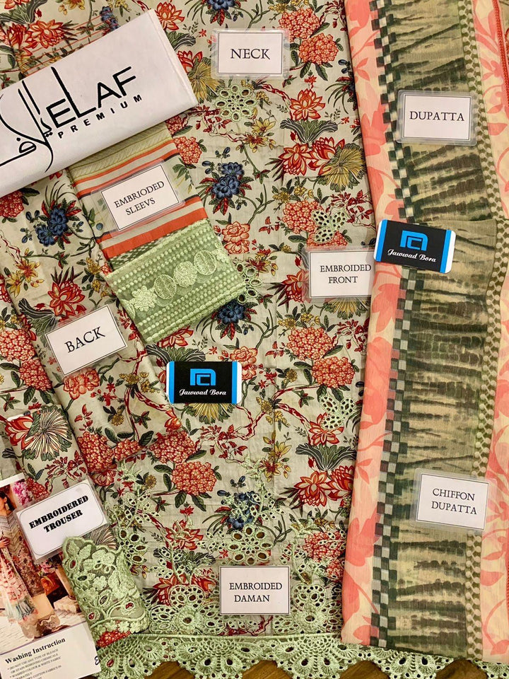 Elaf Lawn Suit-Aarasta