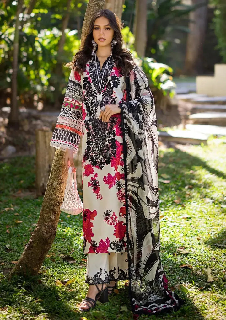 Elaf Lawn Suit-Black-Lawn-Chiffon-Aarasta