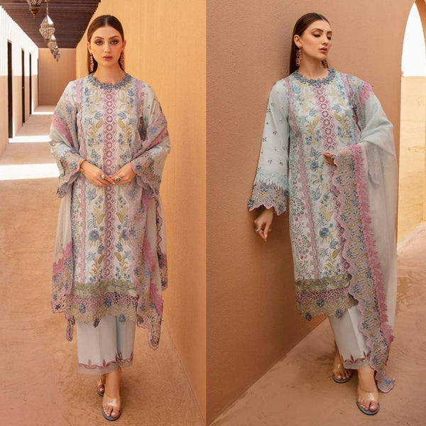 Elaf Lawn Suit-Lawn-Grey-Net-Aarasta