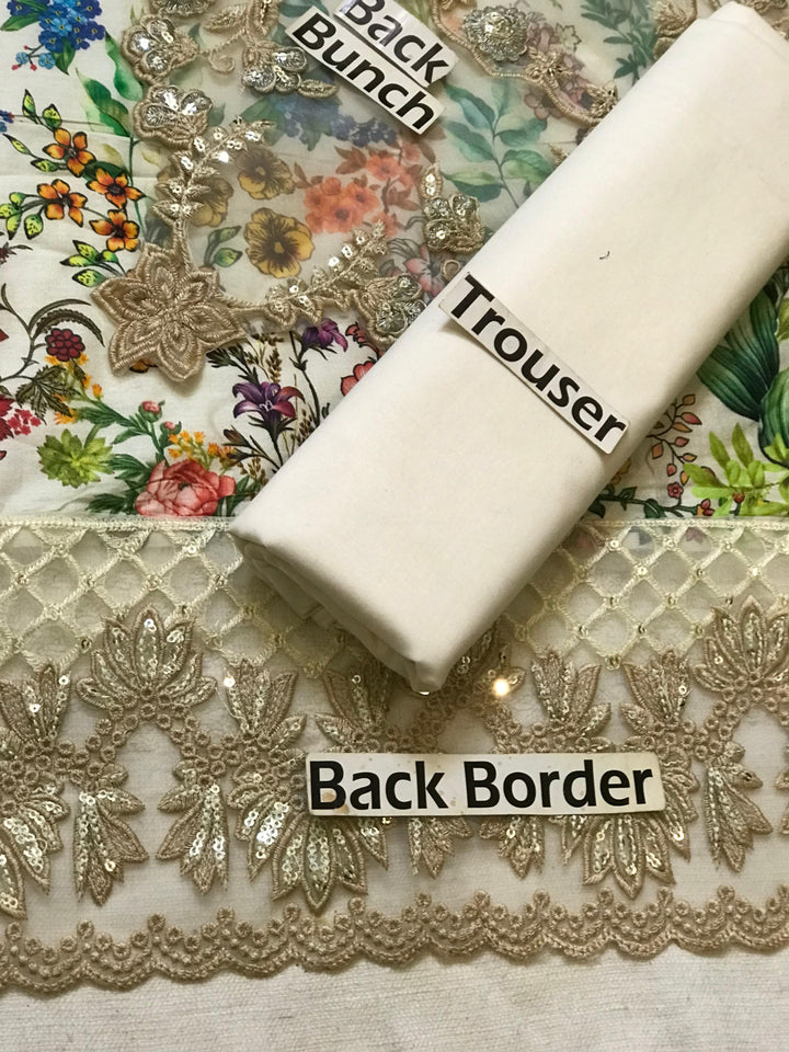 Faiza Saqlain Lawn Suit-Aarasta